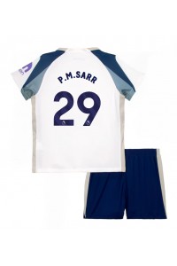 Tottenham Hotspur Pape Matar Sarr #29 Babyklær Hjemme Fotballdrakt til barn 2025-26 Korte ermer (+ Korte bukser)